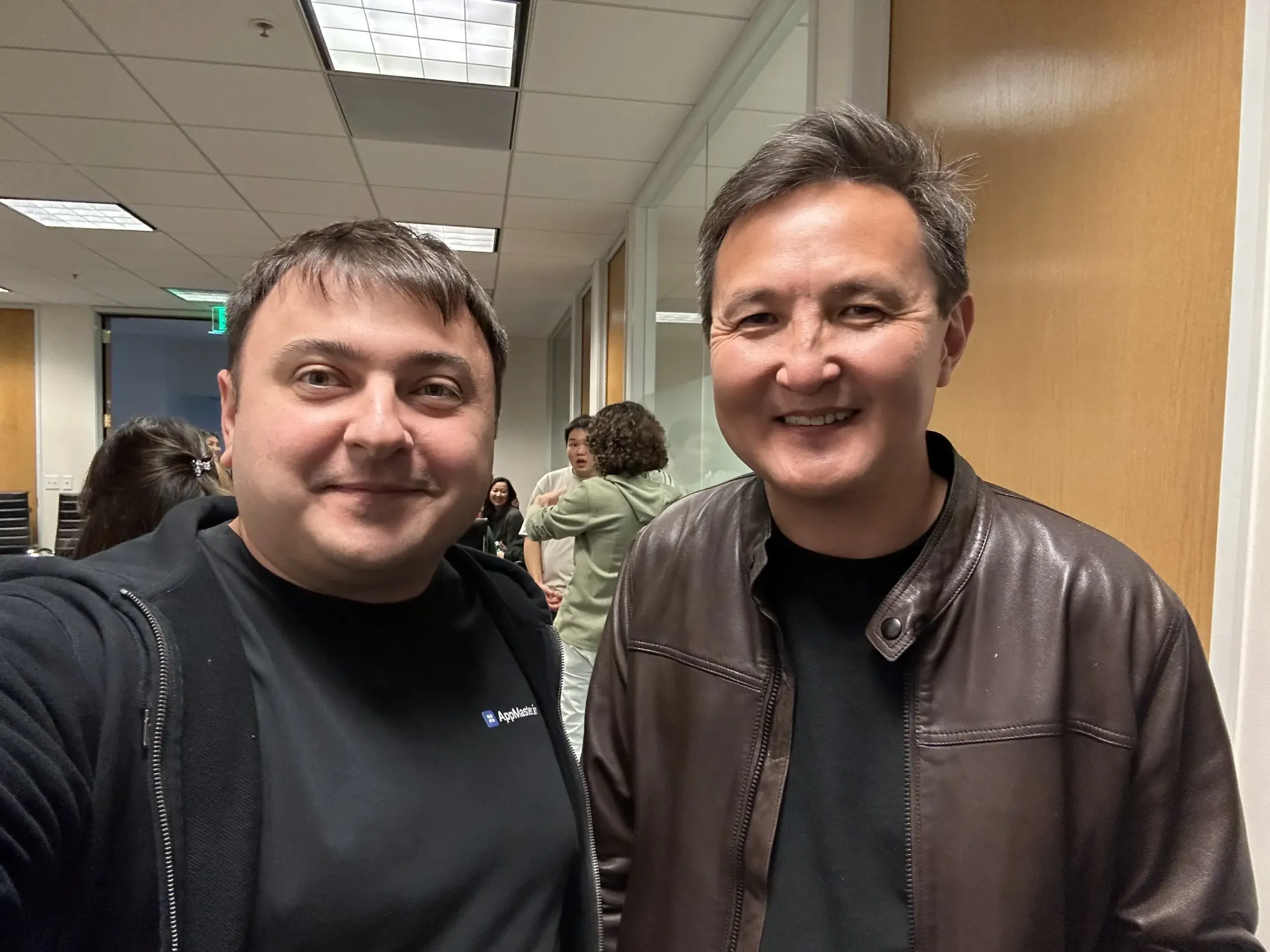 Oleg Sotnikov with Arsen Tomsky, founder and CEO of inDrive