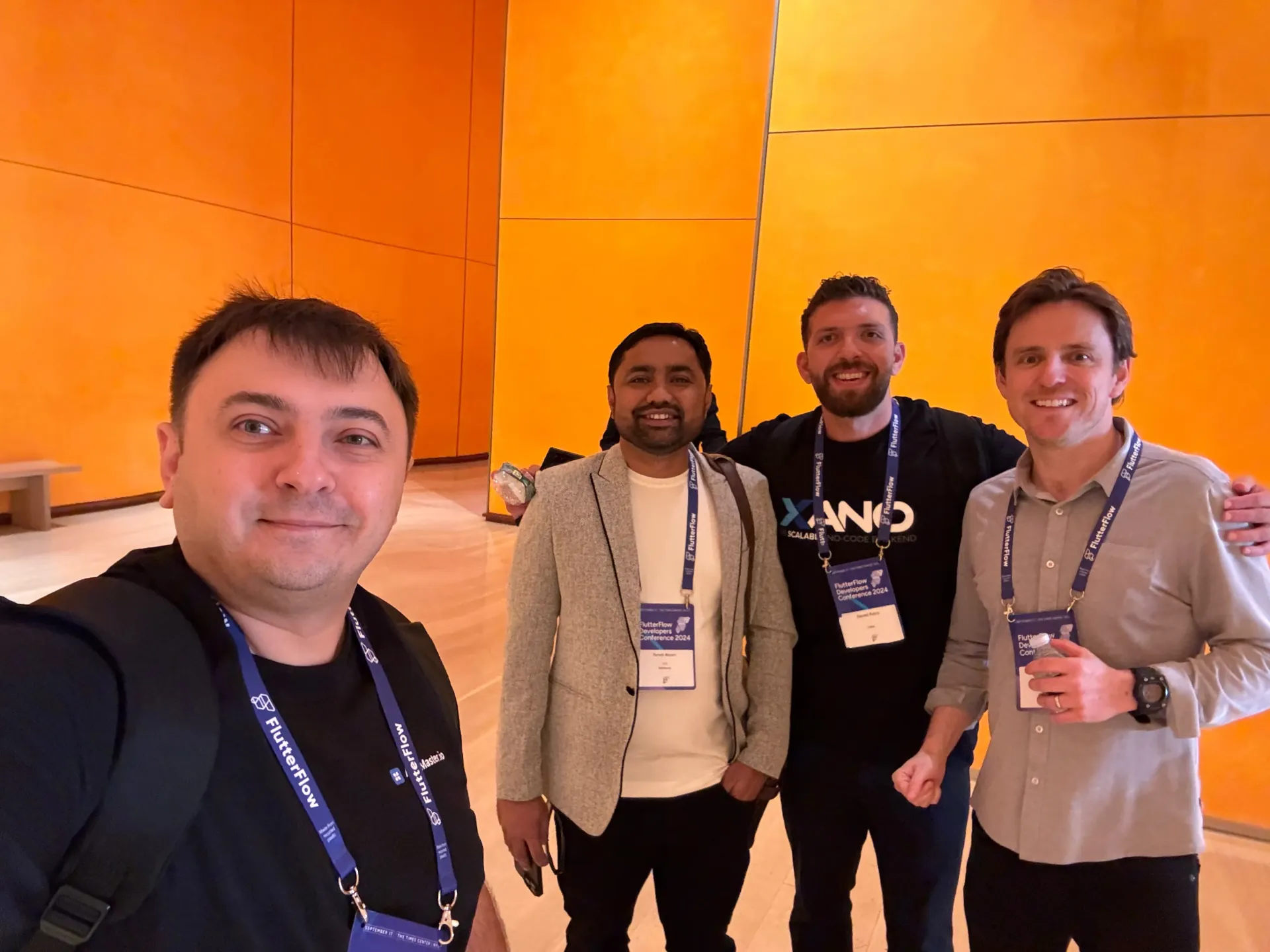 Oleg Sotnikov at the FlutterFlow Developer Conference