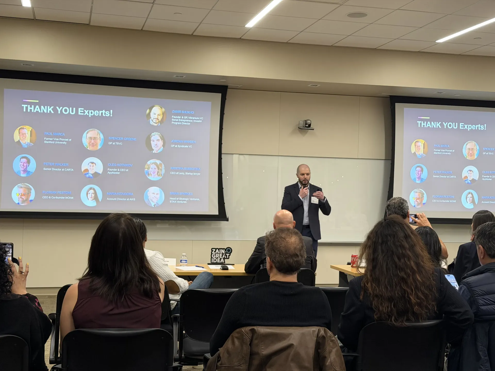 Oleg Sotnikov among invited experts from Stanford, Carta, TSVC and AWS at the Zain Great Idea program