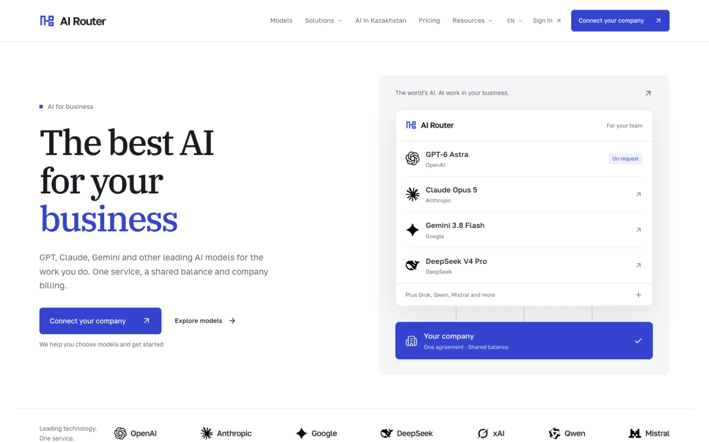 AIRouter: the product