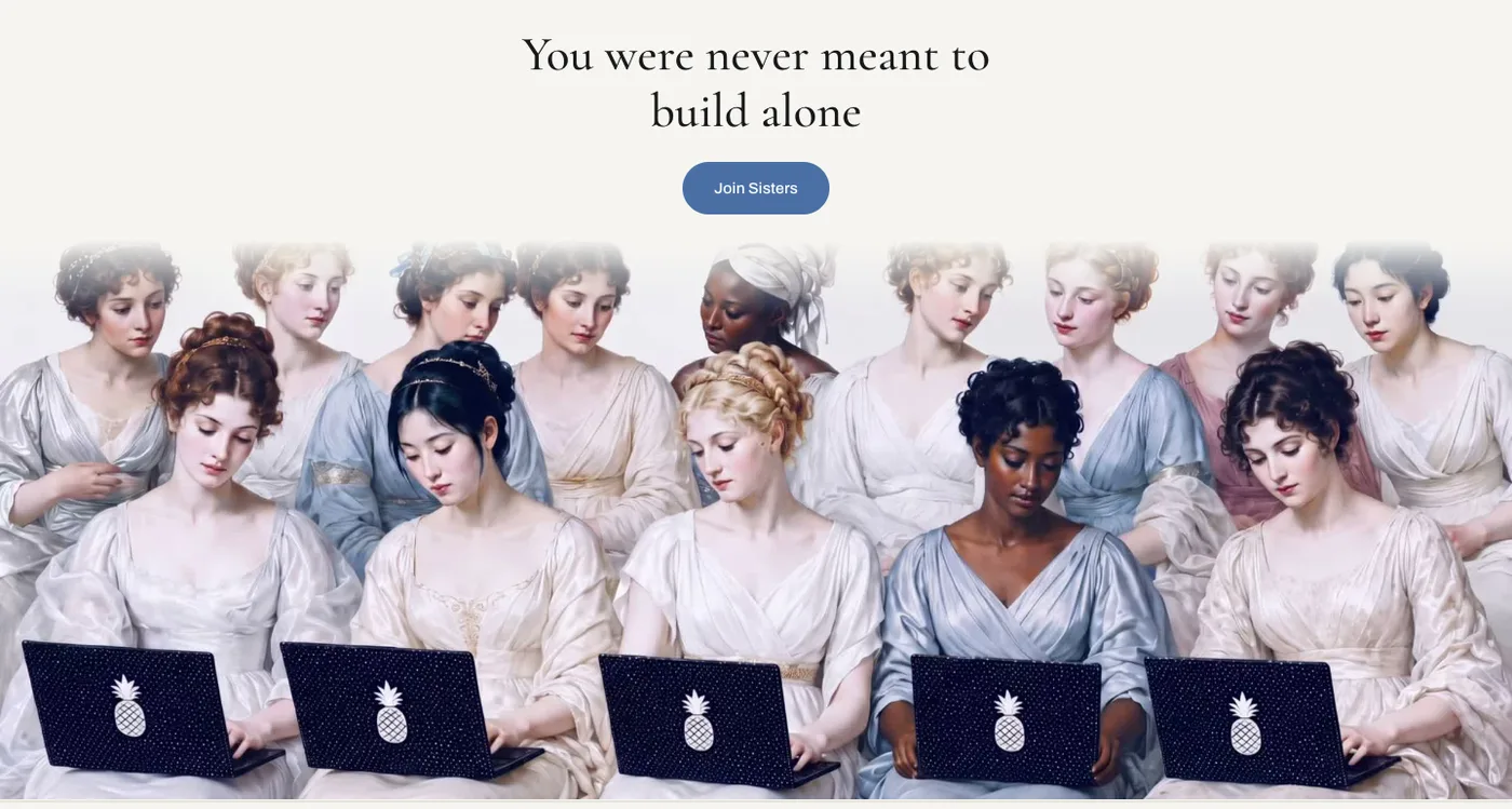 You were never meant to build alone